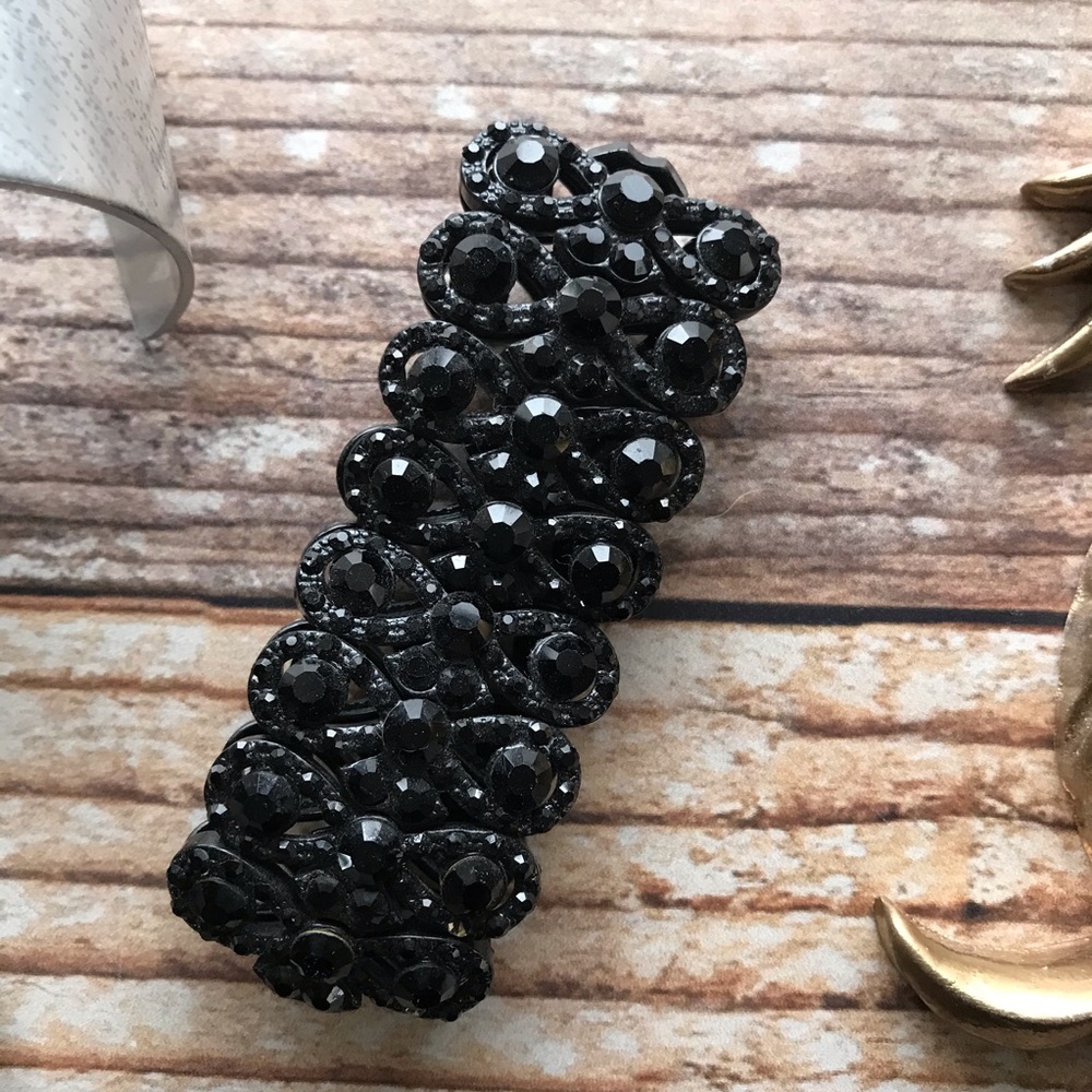 Multiple Black Bracelets - image 2